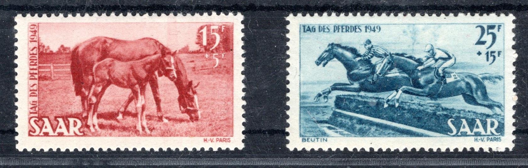 Sársko - Mi. 265 - 6, den koní