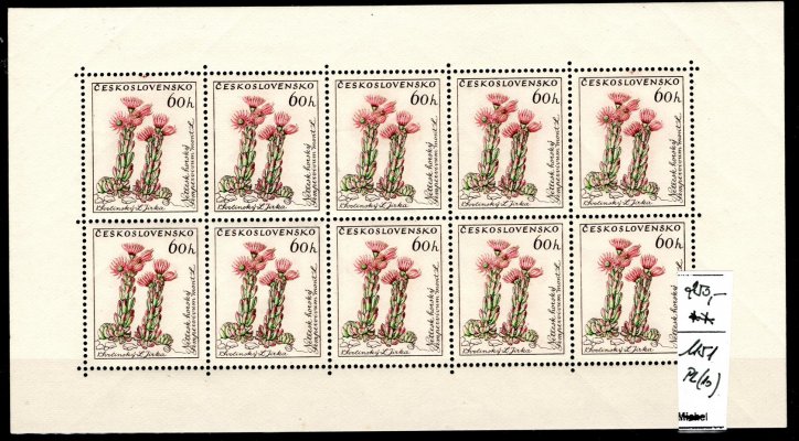 1151  PL (10), květiny