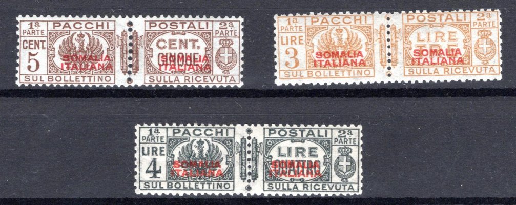 Italie/Somalia - Mi. 50 - 2, svěží páry, balíkové, kat pro * 95,- Eu