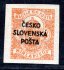 RV 157, Šrobárův přetisk, novinová, 2 f oranžová, zk. Gi