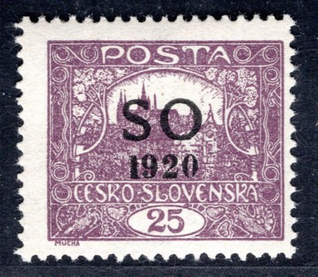 SO 8 C, fialová 25 h s DV - římská "I"