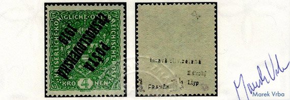 Jedna z nejvzácnějších československých  známek 